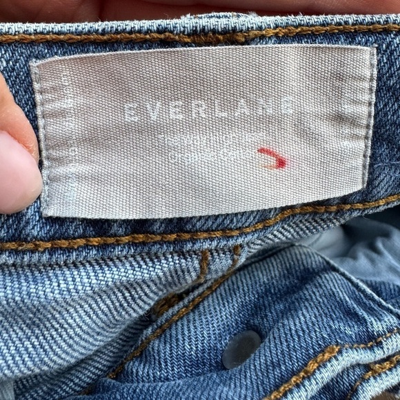 Everlane Women’s The wet High Jeans Size 23 Blue preppy casual F - Picture 3 of 9
